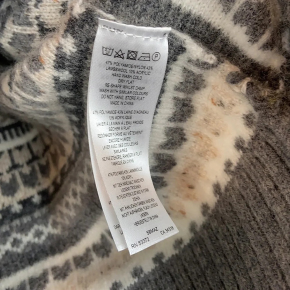 French Connection Lambswool Blend Crewneck Sweater Size M - Picture 4 of 5